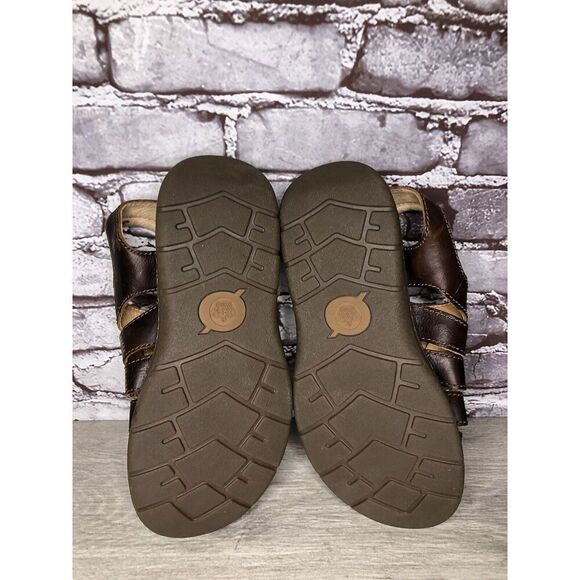 Born Brown Leather Fisherman Casual Adjustable Strap Sandals Men’s Sz 8M US/41EU main image 7
